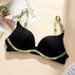 Shezaib High Quality Light Padded Non Wired Sweet Babe Letter Straps T-Shirt Bra