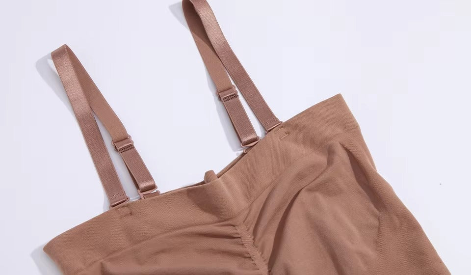 New High Quality Tummy Control Butt Lifter Seamless Body Shaper  Soft Bodysuit Removable Strap Shapewear Bodysuits for Women 3029