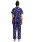 Shezaib New Summer  Cooling Linen 2-Piece Pajama Set  With Scrunchie