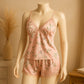 Shezaib New Short Floral Printed Nighty For Girls 7021