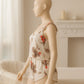 Shezaib 2 pcs silk Cami Sets Charming Style Short Non Padded Inner and Short Nighty D215