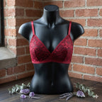 Flourish Pack of 3 Full Net Lace Summer Bralette Collection – Non Padded Soft & Breathable Comfort Wear 128225