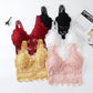 New High Quality Lace Embroidered Backless See Through Crop Top 521