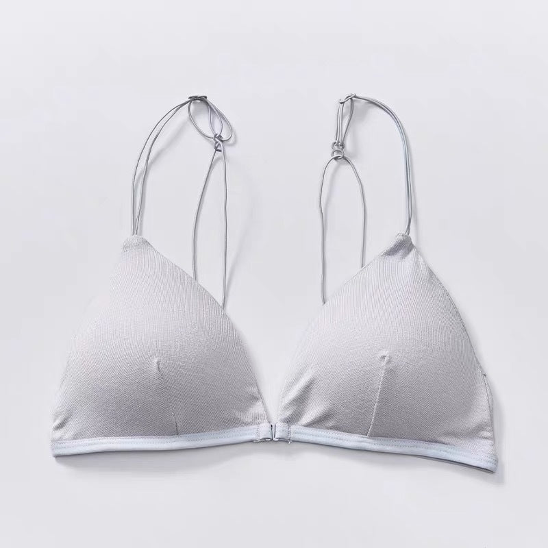 1 Pc Fashion New Style Triangle Cup Front-Closure Push Up Comfort Bra for Girls – 3301