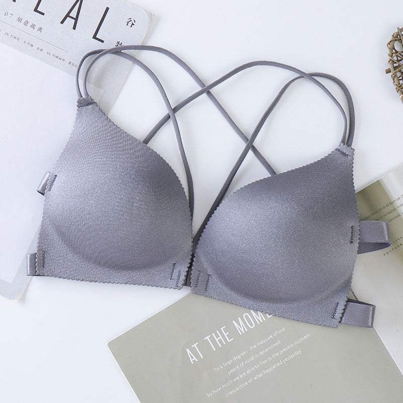 Shezaib New 1 Pc Seamless Front Closure Light Padded Beauty Back Padded Bra K162