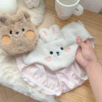 Shezaib Undergarments New High Quality Sexy Cute Anime Soft Plush Design bra underwear Japanese cartoon rabbit underwear Bra & Panty Set 582