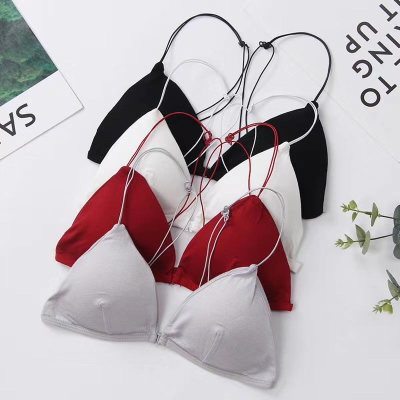 Pack of 2 Fashion New Style Triangle Cup Front-Closure Push Up Comfort Bra for Girls – 3301