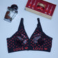 Shezaib Casual Use Polka Dotted Pure Jersey Bra (Best For Summer)