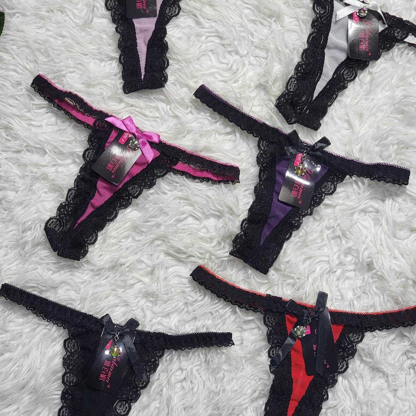 Shezaib Pack Of 3 G-string Panties