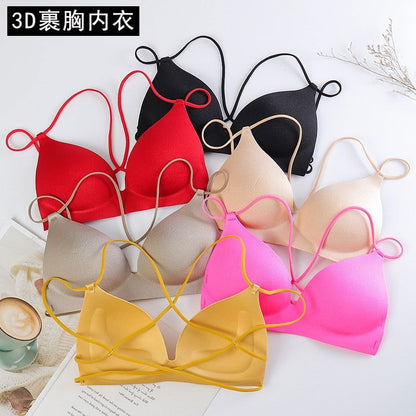 Shezaib Buy 1  Get 1 Free 3D Sexy Lingerie Fashion New Style Seamless Push Up Comfort Bra 3D2006