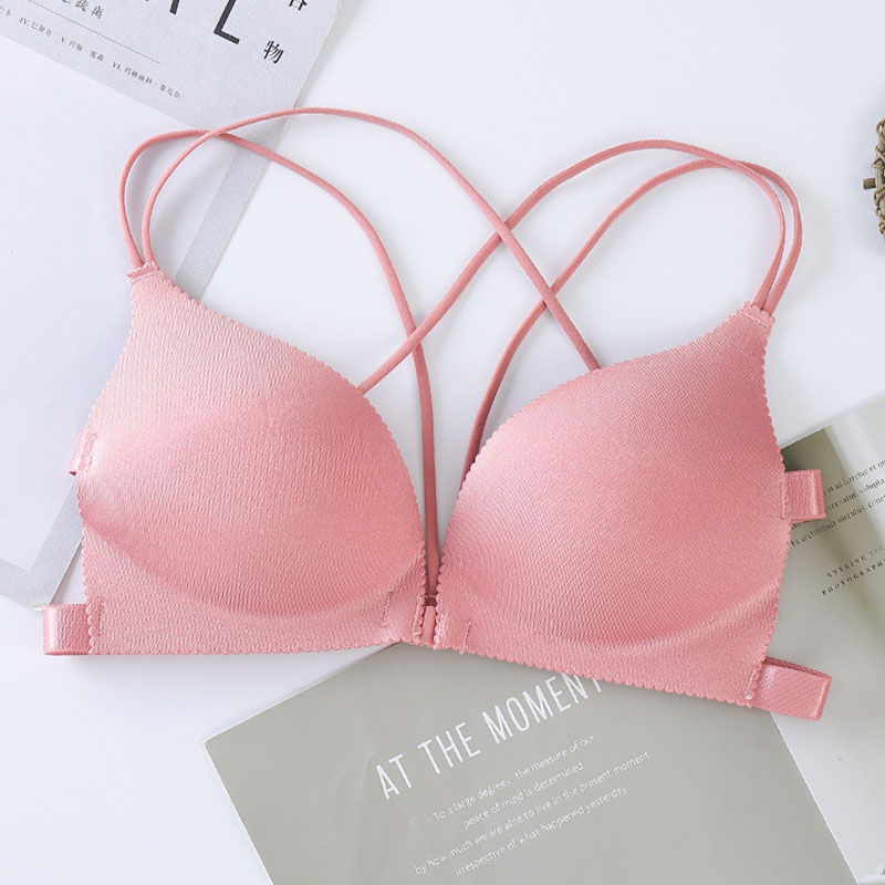 Shezaib New 1 Pc Seamless Front Closure Light Padded Beauty Back Padded Bra K162