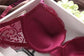 Flourish Lavender Lace Bra – Push Up & Double Padded Floral Comfort (9118)