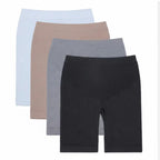 Pack of 2 Premium Seamless Stretchable Mid-Thigh Shorts – Soft & Breathable Fabric | Comfortable Daily Wear & Activewear