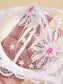 Shezaib Sexy Elegant White Lace Lingerie Set – Soft Mesh Floral Embroidered Bra & Panty