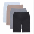 Pack of 2 Premium Seamless Stretchable Mid-Thigh Shorts – Soft & Breathable Fabric | Comfortable Daily Wear & Activewear