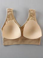 Shezaib  Pack of 3 Women's Seamless Wireless Comfort Bra – Soft Support Everyday Bralette 008