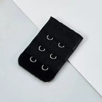 Pack Of 3 Elastic & Non Elastic Bra Extender – 3 Rows 2 Hooks  Increases Band Size Comfortably