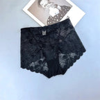 Shezaib Pack Of 3 Women’s Hollow-Out Lace Sexy High-Waist Embroidered Floral Transparent Comfortable panty
