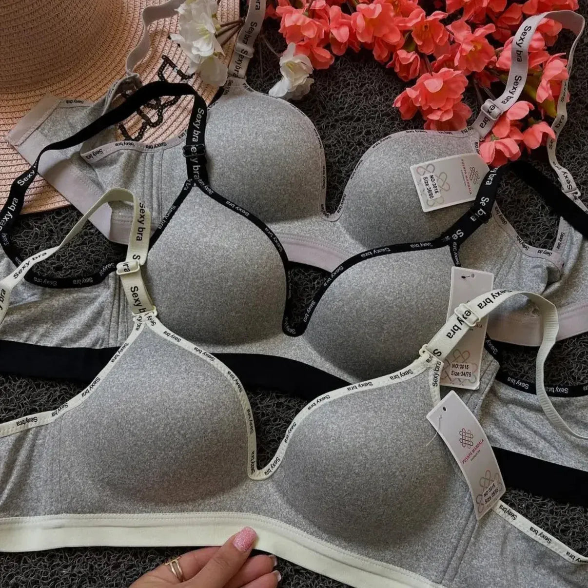 Pack of 3  Premium Seamless Everyday Comfort Bra with Perfect Fit & Soft Support (2535)