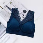 Pack of 3 Soft Lace Padded Bralette | Wireless Everyday Comfort