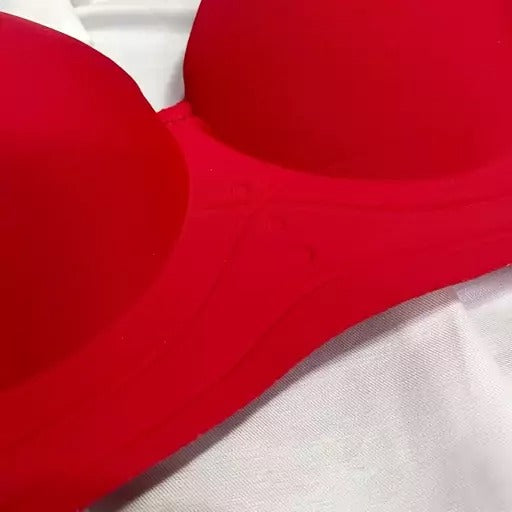 Shezaib Undergarments High Quality 2 in 1 Shoulder Straps Hard Padded Sports Bra & Panty Set E1178