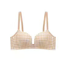 Fashionable Deep U Push-Up Soft Support Bra 3D Shaping for Small Breasts Comic Bust Big Maker Soft Women's Underwear Seamless