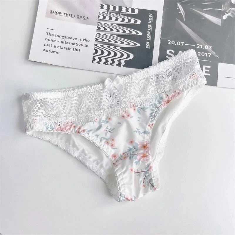 Shezaib Undergarments Floral Lace Bra & Panty Set – Padded Push-Up Design with Elegant Embroidery