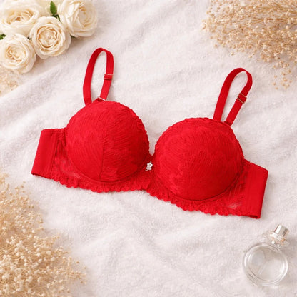 Shezaib  Ladies Fancy Wired Bra Premium Quality Wire Bra  Soft & Comfortable Full Coverage Stylish Textured Lace Design Party, Daily & Casual Wear A2318