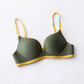 Shezaib Contrast Color Push Up Comfortable Seamless Padded T-Shirt Bra 009