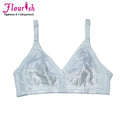 Flourish Nancy Bra Non Padded Non-wired Half Net attractive style Casual bra For Girls Women