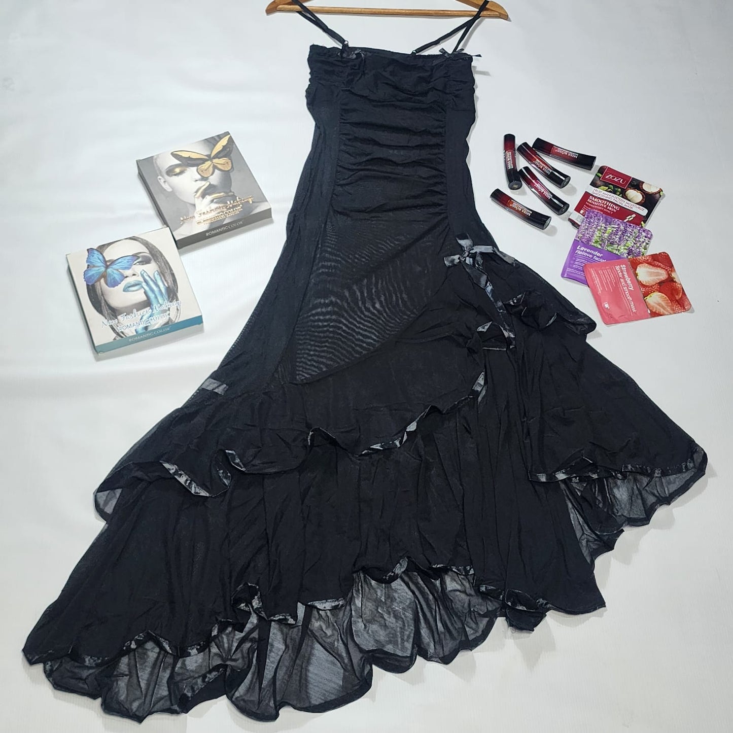 Shezaib Nighty Set 2 Piece Night Wear For Women / Bridal Transparent Night Dress / Nighty for girls P8169