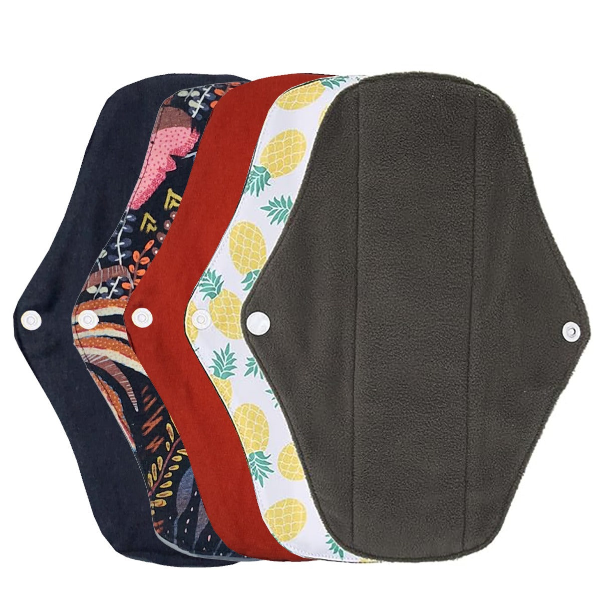 Shezaib women's reusable sanitary pads in different colors and design, image 2