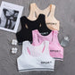 Pack Of 3 Padded Cotton Sports Bra for Women And Girls-003