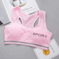 Pack Of 3 Padded Cotton Sports Bra for Women And Girls-003