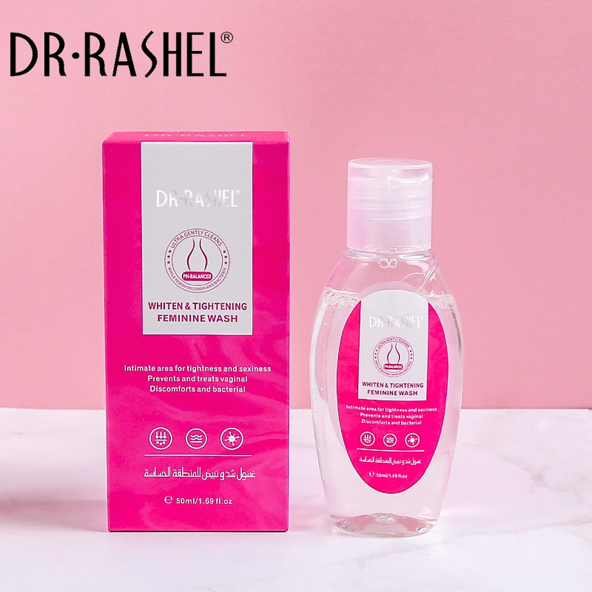 DR.RASHEL Travel Packing Whitening Feminine Wash 50ml DRL 1617