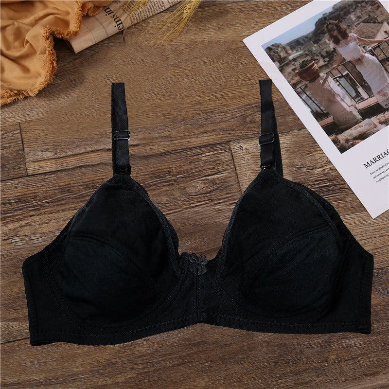 Front Open Wireless Maternity Nursing & Feeding Cotton Jersey Bra-2118