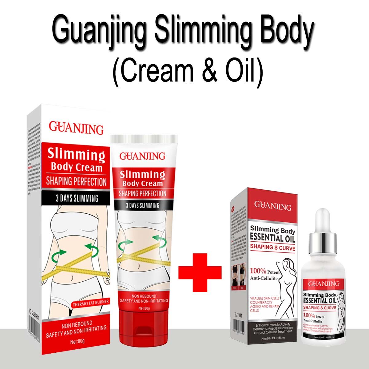 GUANJING Slimming Body Shaping & Perfection Cream & Oil