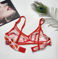 Galaxy Non-Padded & Non-Wired Full Cover Full Silk Transparent Bra 207323