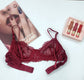 1pcs Non-Padded & Non-Wired Full Coverage & Transparent Bra A486