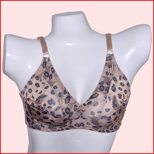 Galaxy Non-Padded & Non-Wired Full Cover Full Silk Transparent Bra