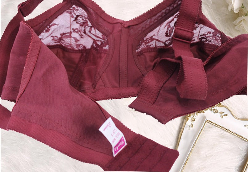 Buy RIZA Women's Cotton Non-Padded Wire Free Everyday Bra Maroon at