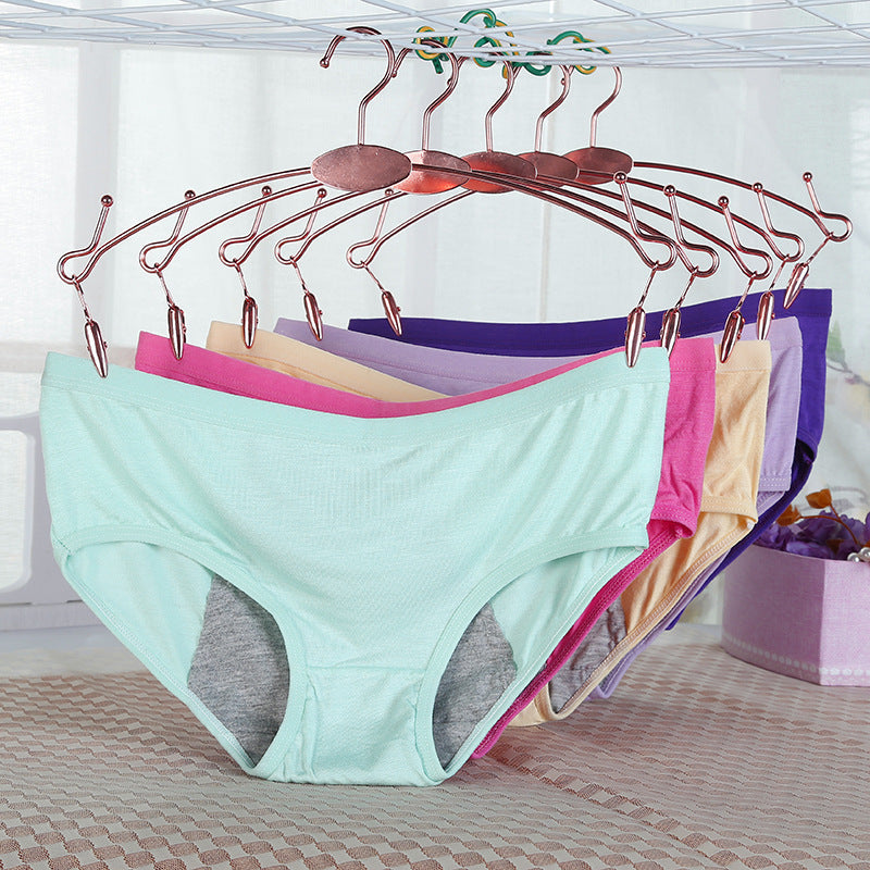 Pack Of 3 - Seamless Anti-Leak Menstrual Period, Leak-Proof Panties