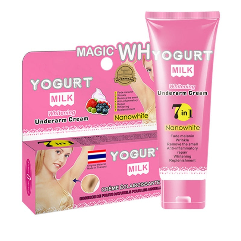 7 in 1 Underarm Magic White Yogurt Milk Cream 80g-AC228-1