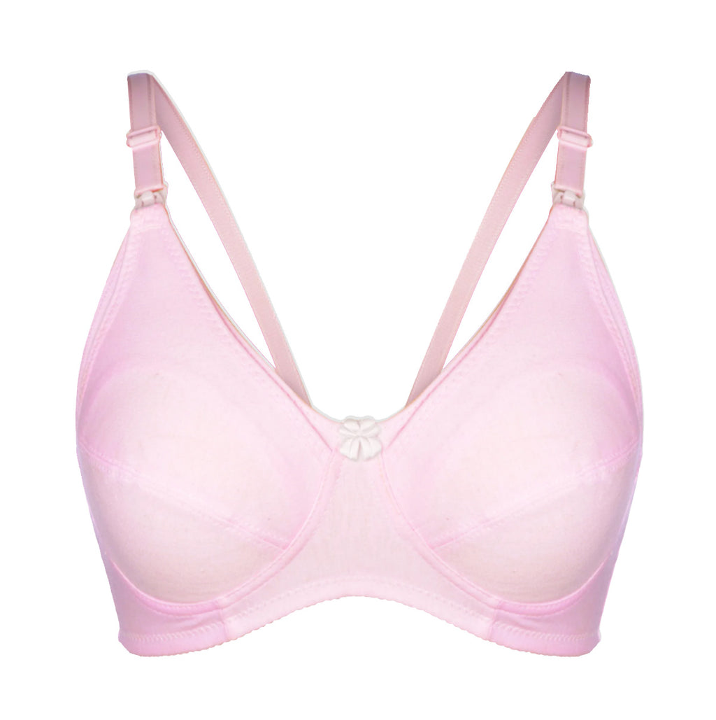 Front Open Wireless Maternity Nursing & Feeding Cotton Jersey Bra-2118