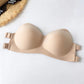 Pack of 2 Push Up Padded Strapless Side Closure With Invisible Straps Bra