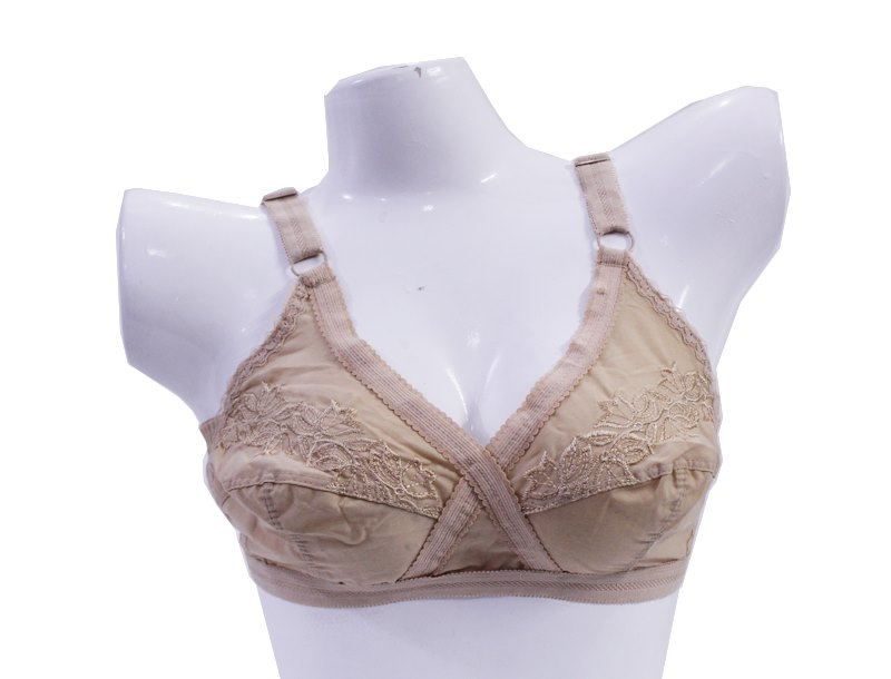Flourish Lace Charm Non-Padded Full Cover Disclosure Bra Plus Size With  Free Bridal Gift Earing