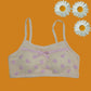 Pack Of 3 - Cotton Soft Padded Bra Vest For Girls Steel-Free Bra-c-08