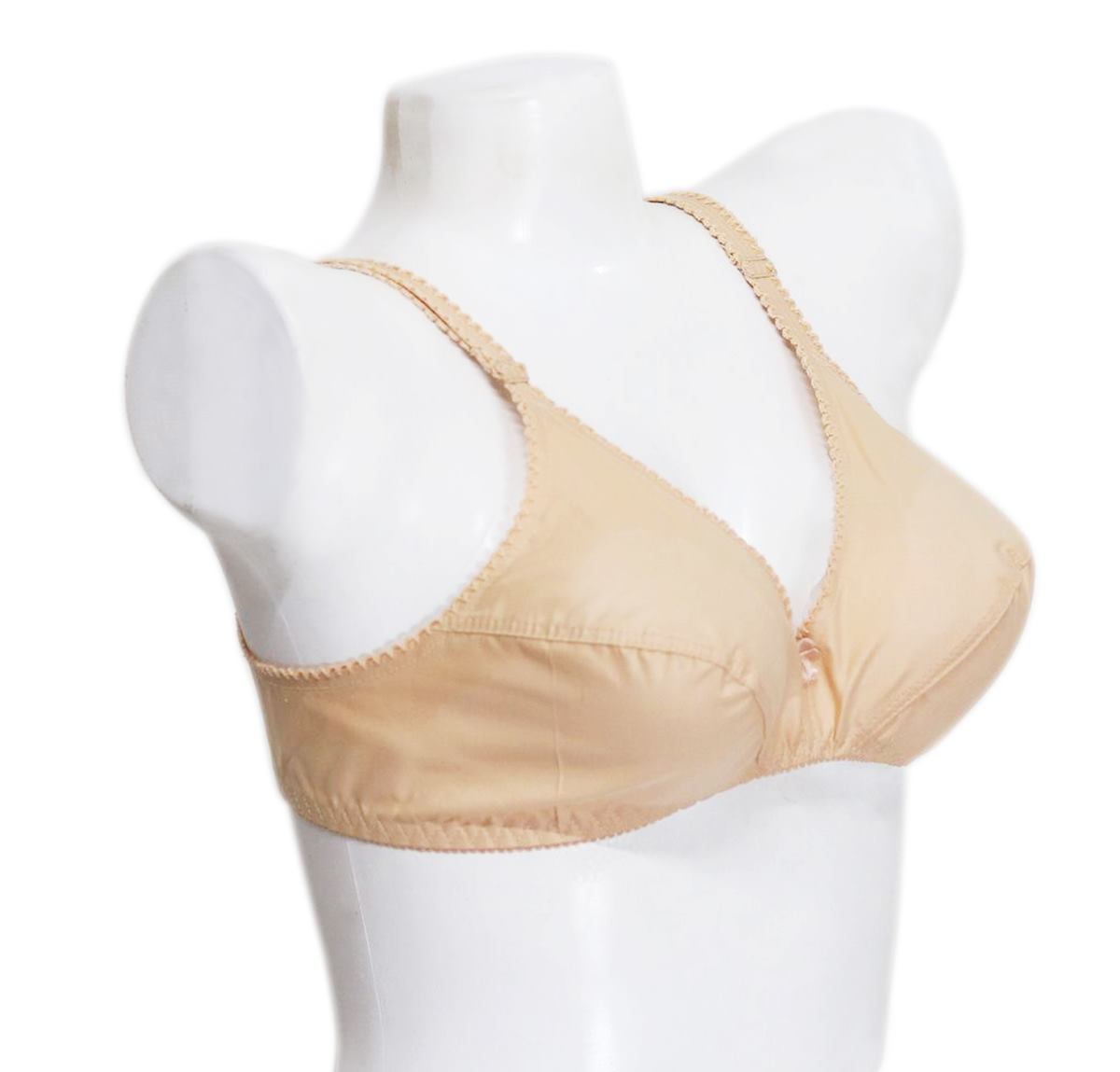 Flourish Cup Lace Charm Wired Non-Padded Full Cover Bra – Shezaib