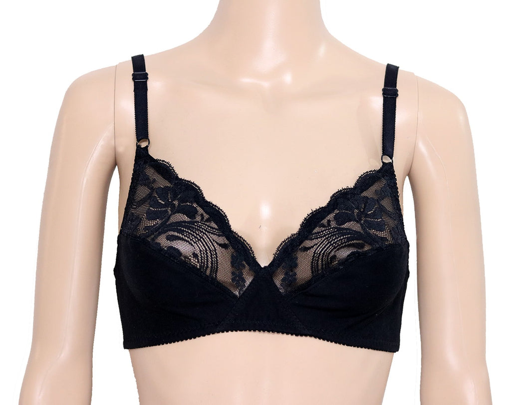 Flourish Wild Gentle-001 Non Padded & Non-Wired Cotton Full Cover Bra.