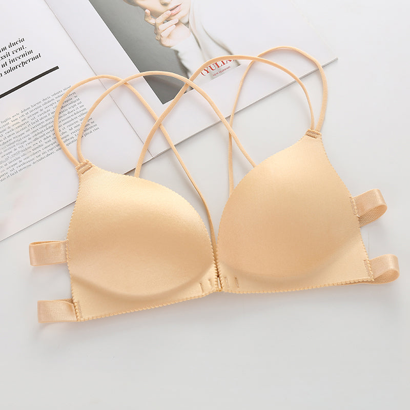 Shezaib Pack of 3 New Seamless Front Closure Light Padded Beauty Back Padded Bra K162